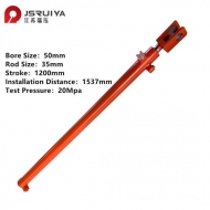 Customized made small bore long stroke welded hydraulic cylinder